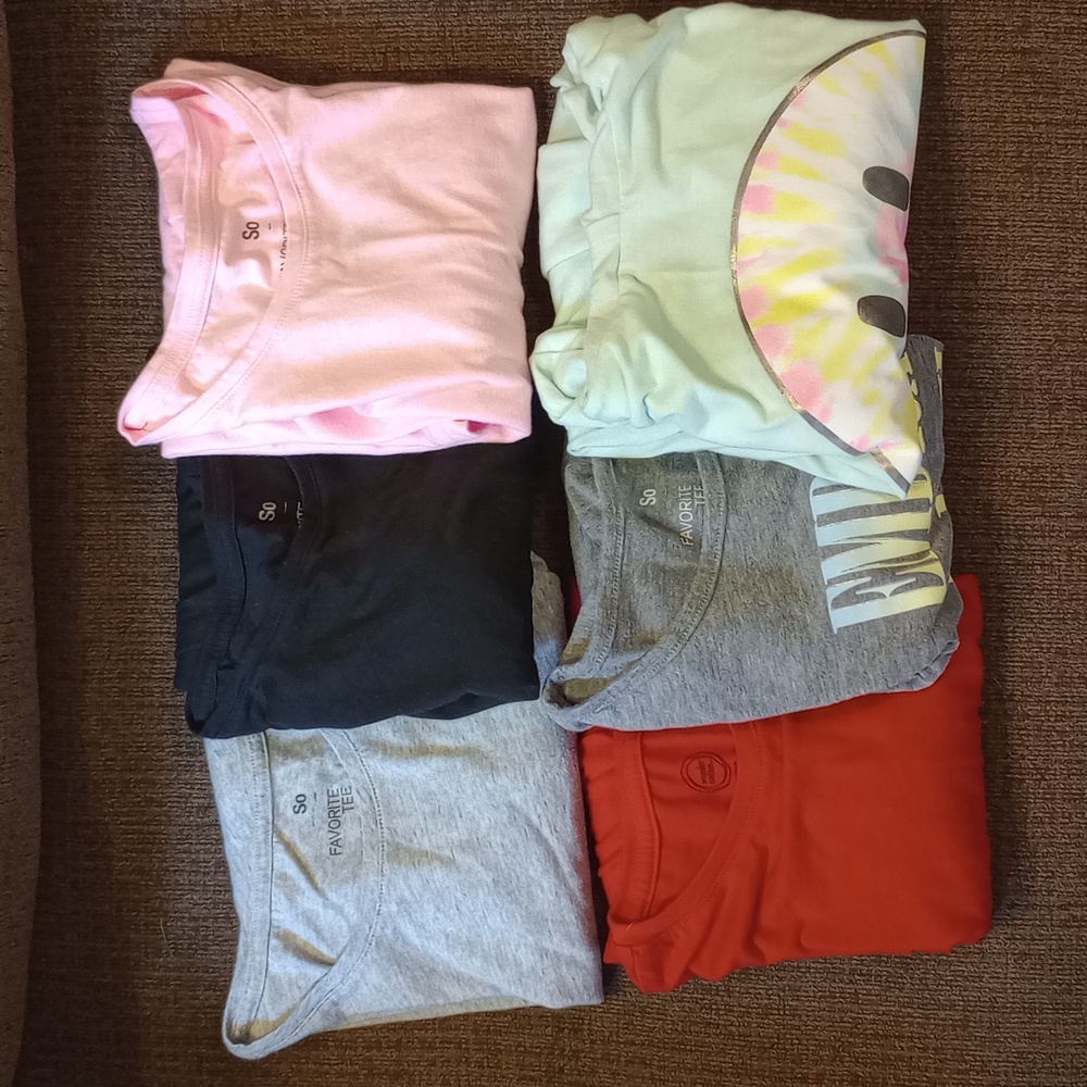 Girls long sleeve T-shirt bundle
